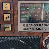 10元捡漏全新进口多波段收音机？还能当播放器，再送手电筒功能