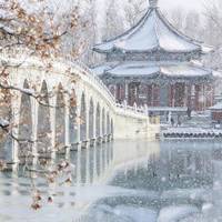 雪落颐和园，皇家园林变身水墨画卷，附最佳赏雪攻略
