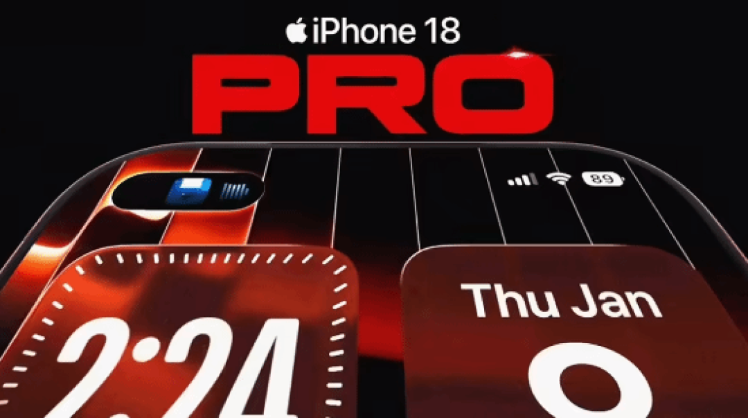 iPhone 18 Pro设计大升级：屏下Face ID、三新配色、可变光圈来袭