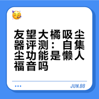 友望大橘吸尘器：自清洁+绿光显尘