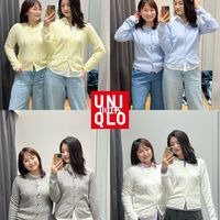 🧶优衣库新品｜相差30斤闺蜜的同款试穿对比