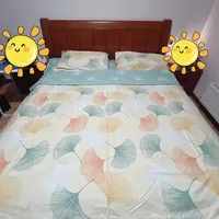 招行5折积分兑换的博洋四件套到货