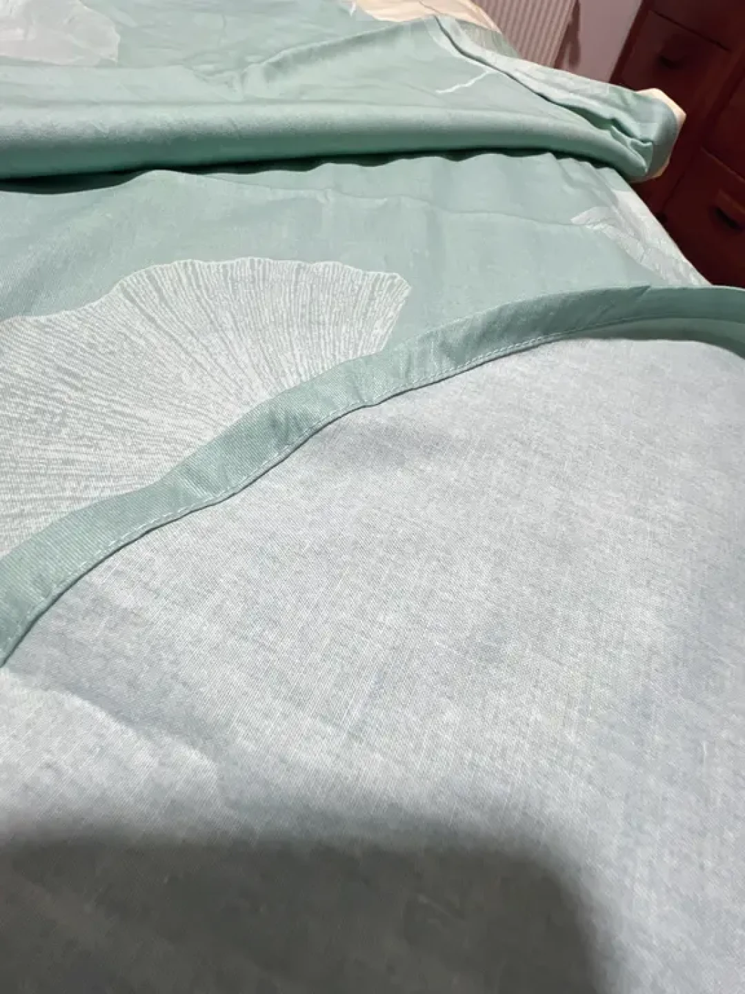 招行5折积分兑换的博洋四件套到货