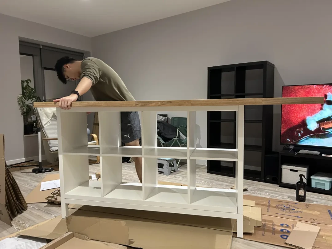 英国🇬🇧尝试IKEA自制岛台成功