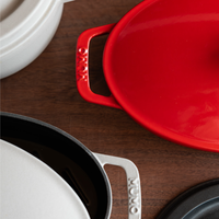 平均铸铁珐琅锅具系列：探索食材自然之味