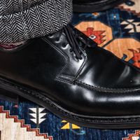 开双基本款皮鞋：法国老牌Paraboot 马臀皮分裂头德比