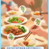 传递美食的碗筷，也可能在传递“别的东西”？