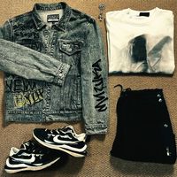 178高个子男人高回头穿搭 | “牛仔外套+运动裤”，轻松穿出松弛感！