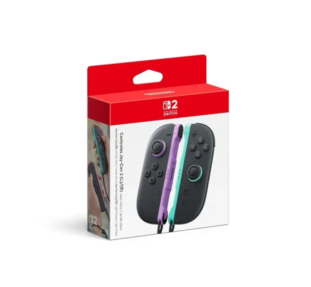 JoyCon2新配色浅紫浅绿手柄已确认发售