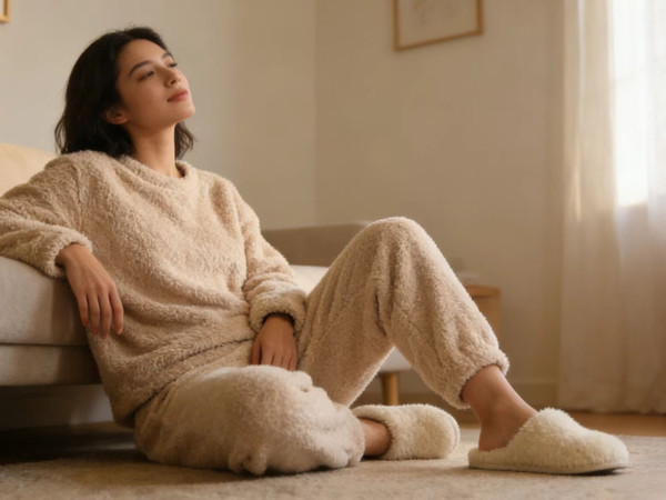 羊羔绒与泰迪绒的时尚搭配