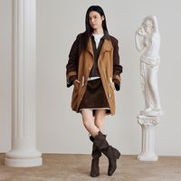 哈妮克孜的秋冬气质穿搭！焦糖色系美人MAX