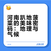 超好吃！！河南趴地小菠菜好吃的地理原因