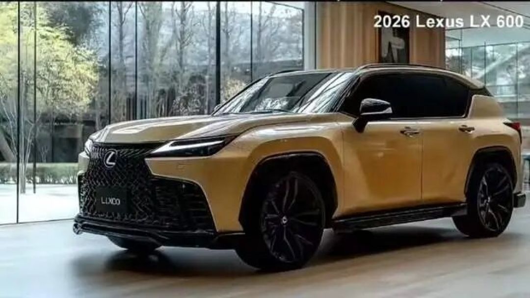 全新一代雷克萨斯LX惊艳亮相,外观调整,全新内饰布局,搭载3.5T V6发动机+四驱