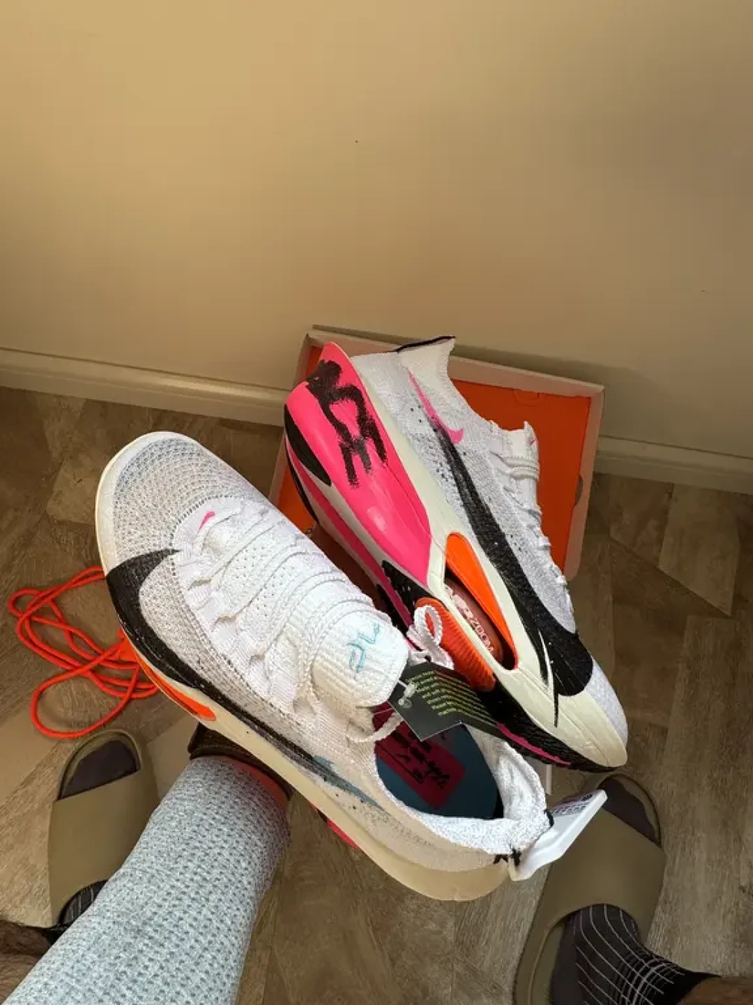 少见的鸳鸯配色Nike阿尔法3🏃🏻👟