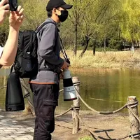 李现果然是野生的摄影博主！