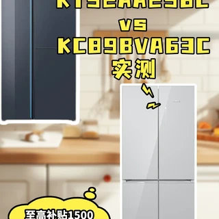 西门子冰箱KT92AA256C和KC89BVA63C实测对比