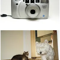 钛合金质感的胶片相机｜美能达Zoom 130c