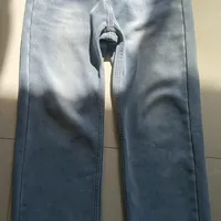 不到50💰买了条版型正又舒服的直筒牛仔裤