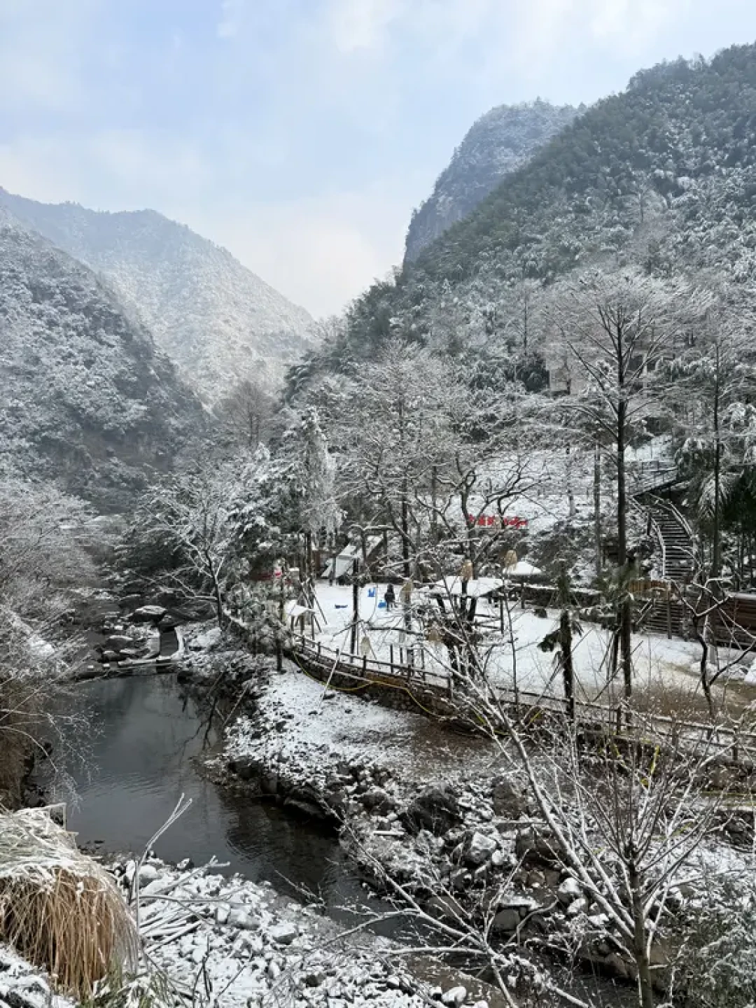 安吉→临安|小众自驾赏雪路线!人少景美❄️