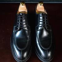 开双基本款皮鞋：法国老牌Paraboot 马臀皮分裂头德比