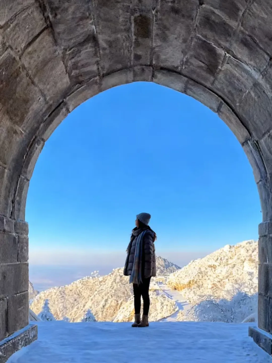 不允许有人错过！泰山的雪季｜懒人能轻松爬