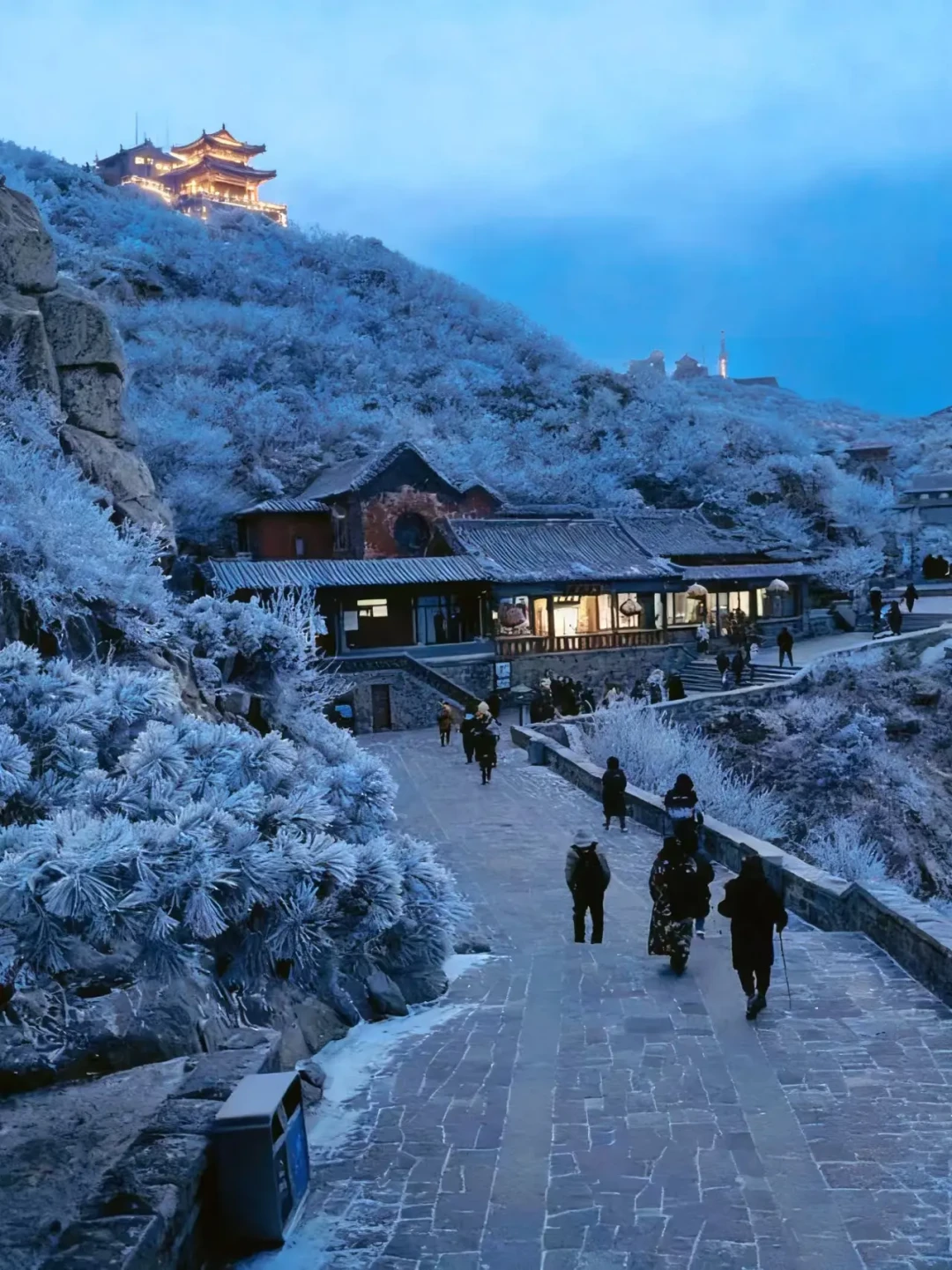 不允许有人错过！泰山的雪季｜懒人能轻松爬
