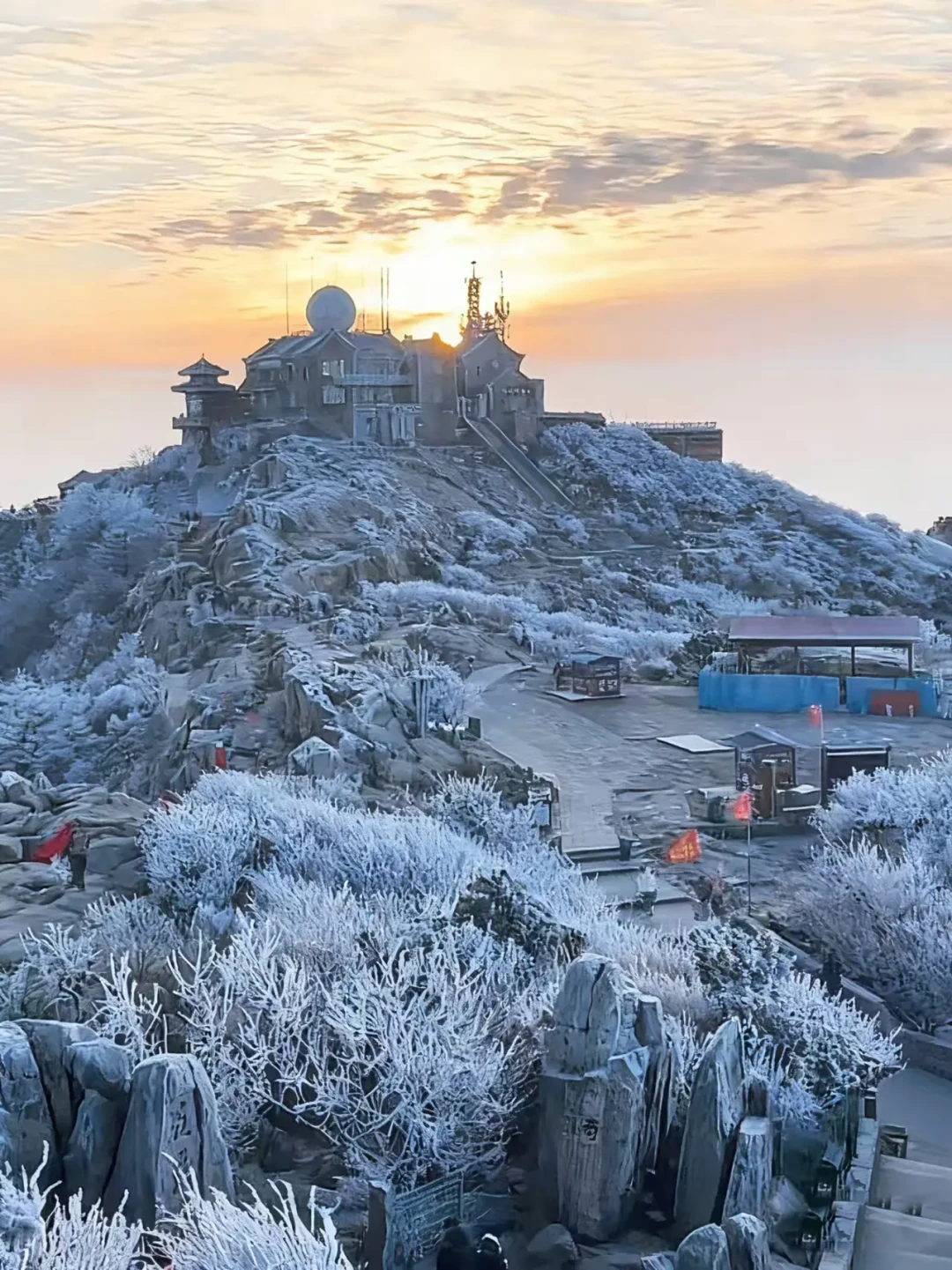 不允许有人错过！泰山的雪季｜懒人能轻松爬