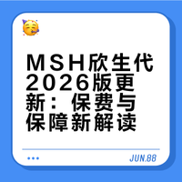 MSH欣生代少儿高端医疗险2026版已上线,不同地区保费有升有降