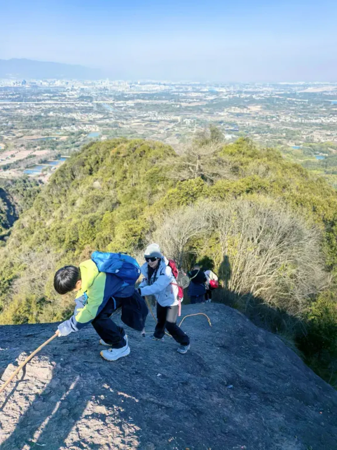 亲子徒步|四顾屏野路滑到哭✨但大山洞值得