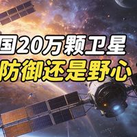 为什么中国突然申请20万颗卫星？Starlink之前美国才几百颗，现在爆炸增长了！