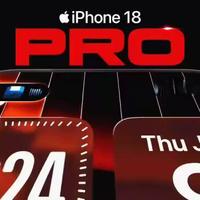 苹果 iPhone 18 Pro 渲染视频曝光：单打孔、可变光圈，前置摄像头移至左上角