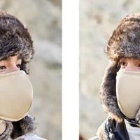 这几天天气好冷，在网上翻找到一款复古又新潮的绒毛帽子