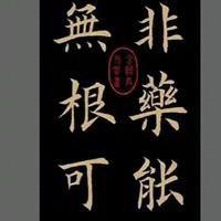 黑金楷书里的中式浪漫，把人间意趣写进笔墨风骨