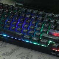 微星GK600W DUKE机械键盘实测：赛博美学与电竞性能的完美融合！