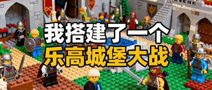 [中配]我搭建了一个乐高城堡大战 - Firebird Bricks_积木拼插_什么值得买