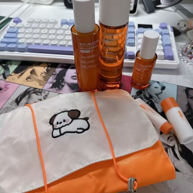敏肌本命修护水乳找到了！初辑冷静套装把泛红干痒按在地上摩擦