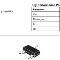 HCC3P04(-40V-3A)灯具电源P沟道MOS管
