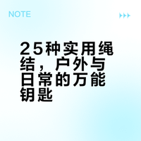 #户外运动##微博兴趣创作计划##全民运动flag大会##微博超有用视频大赛#  户外运动登山徒步等场景必备！25种实用绳结打法干货，从打包到固定技能全get√ 专业健身教练亲授户外生存技巧 爱健身的硬哥的微博视频