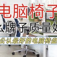 必看！十大公认最好的电脑椅盘点，电脑椅子什么牌子质量好？