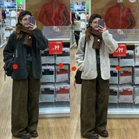 优衣库摇粒绒选军绿还是燕麦色？我们汇总了上百位用户的真实穿搭体验