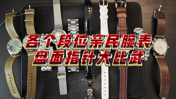 从入门国表到中端瑞士表，各个段位腕表盘面对比！豪利时，梅花和浪琴（高端）被点名表扬