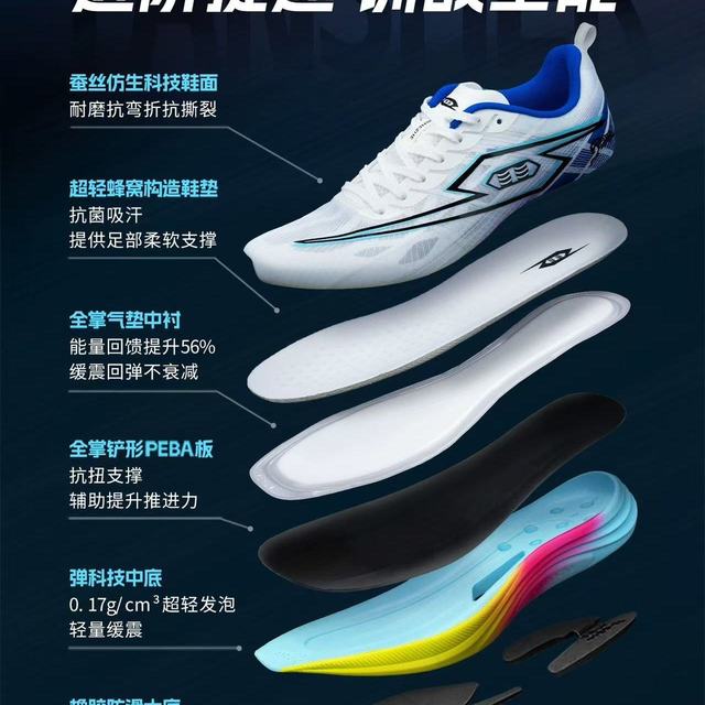 体考/跑者必入！弹射者猎豹2.0全掌气垫综训鞋实测✨
