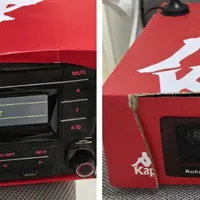 30元利用废旧拆车车机，手搓一个多功能鞋盒播放机