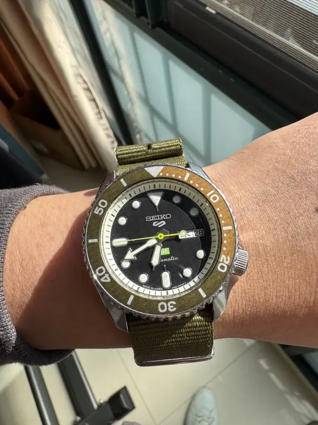 25年收到的各种Seiko