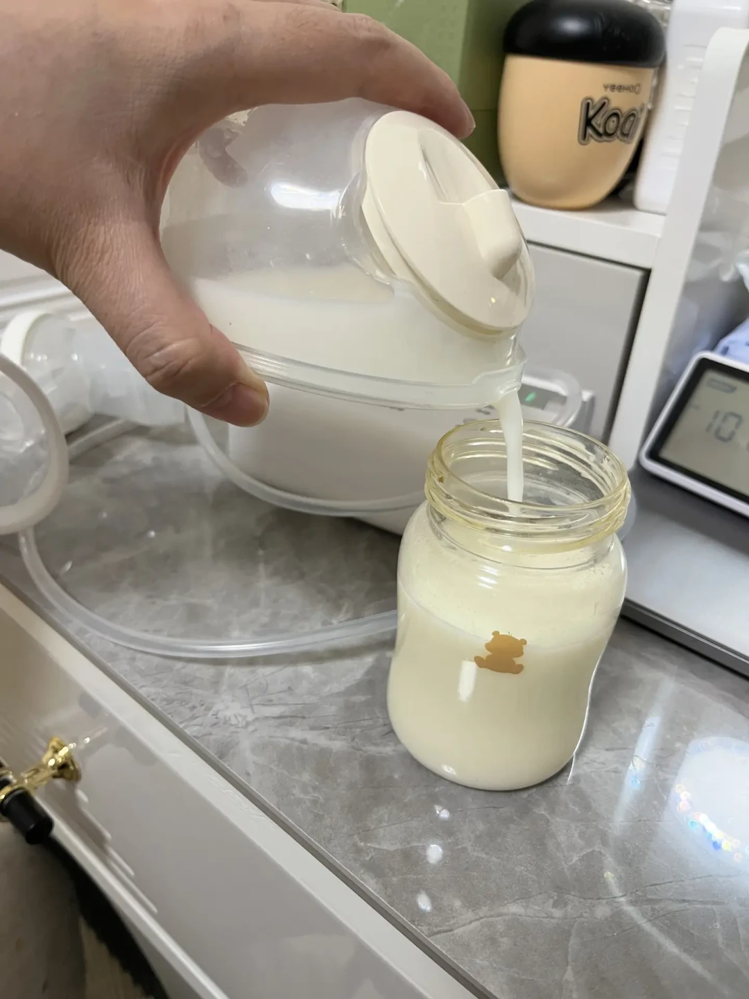 小白熊居然吸出这来这个!