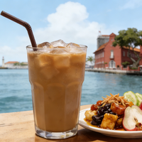 Kopi Putih Rasa Filbert Gaya Singapura：馬來西亞雀巢新加坡式（濃厚少甜）白咖啡·榛子口味