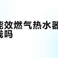 一级能效燃气热水器真的更省钱吗？算完这笔账再决定