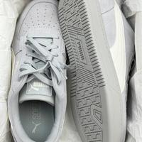 这双浅灰PUMA：搭牛仔/运动裤，出门不用想