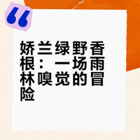 娇兰！闻一次就忘不掉的雨林香根草！🌿