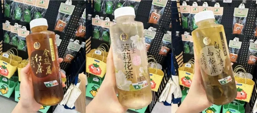 盒马、胖东来、Olé开卖“冷萃原叶无糖茶”,每瓶都有真茶叶